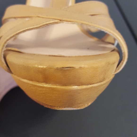 Pura Lopez Strap Heels Size US 8.5 Euro 38 1/2 - Picture 6 of 6